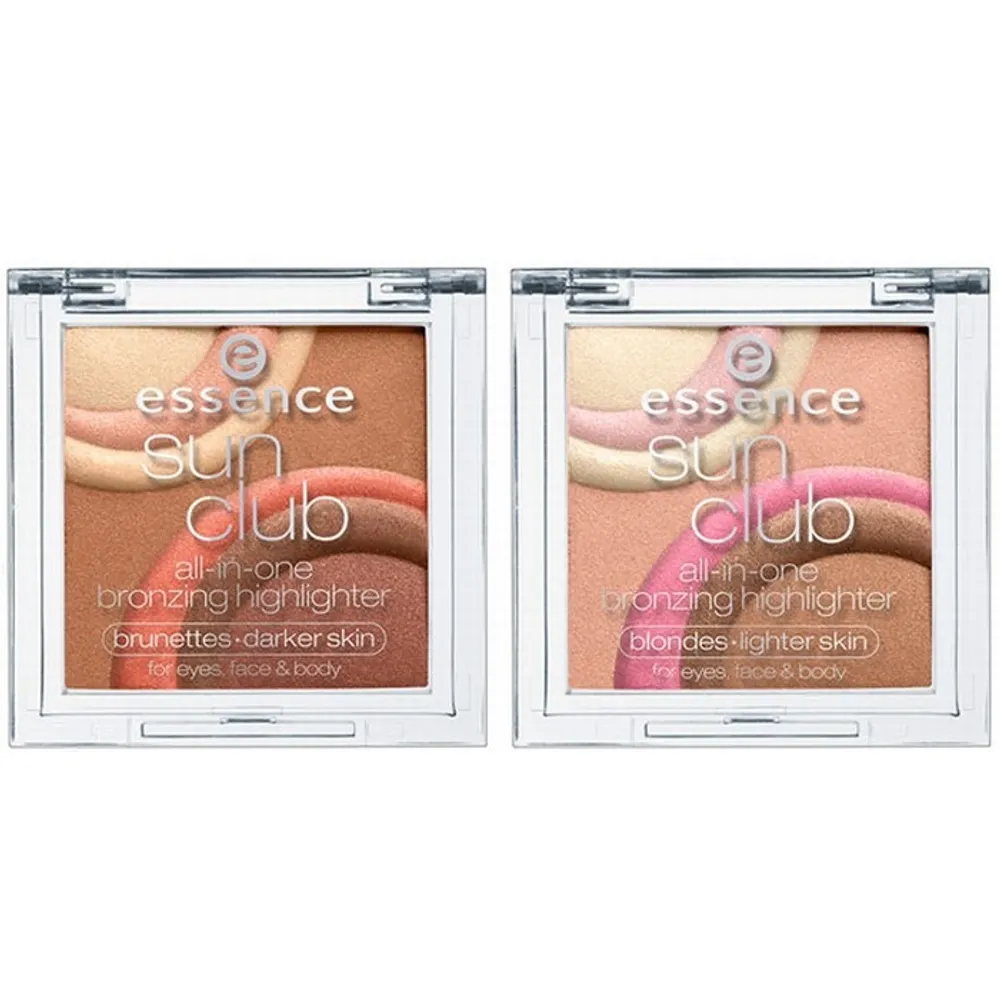 Essence Sun club all-in-one bronzing highlighter