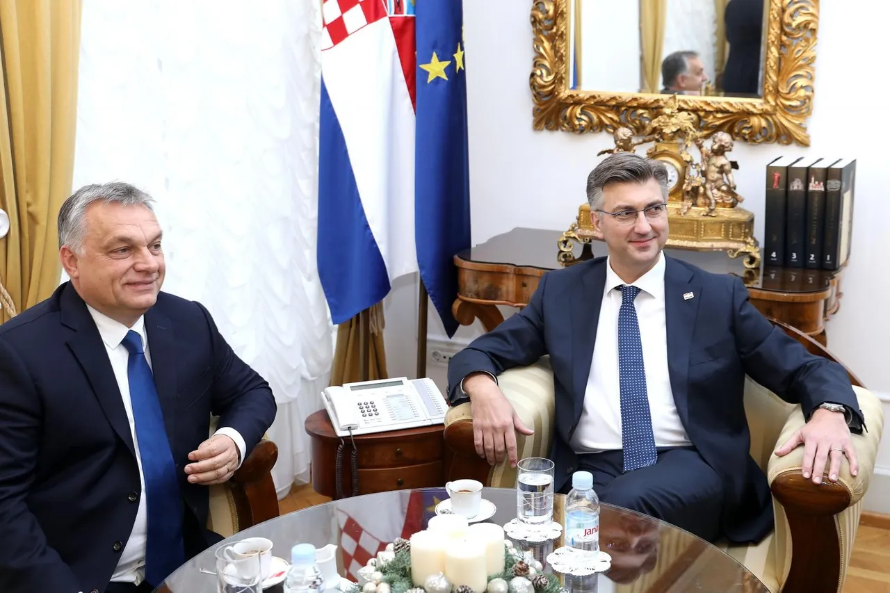Zagreb: Plenković i Viktor Orban, premijer Mađarske
