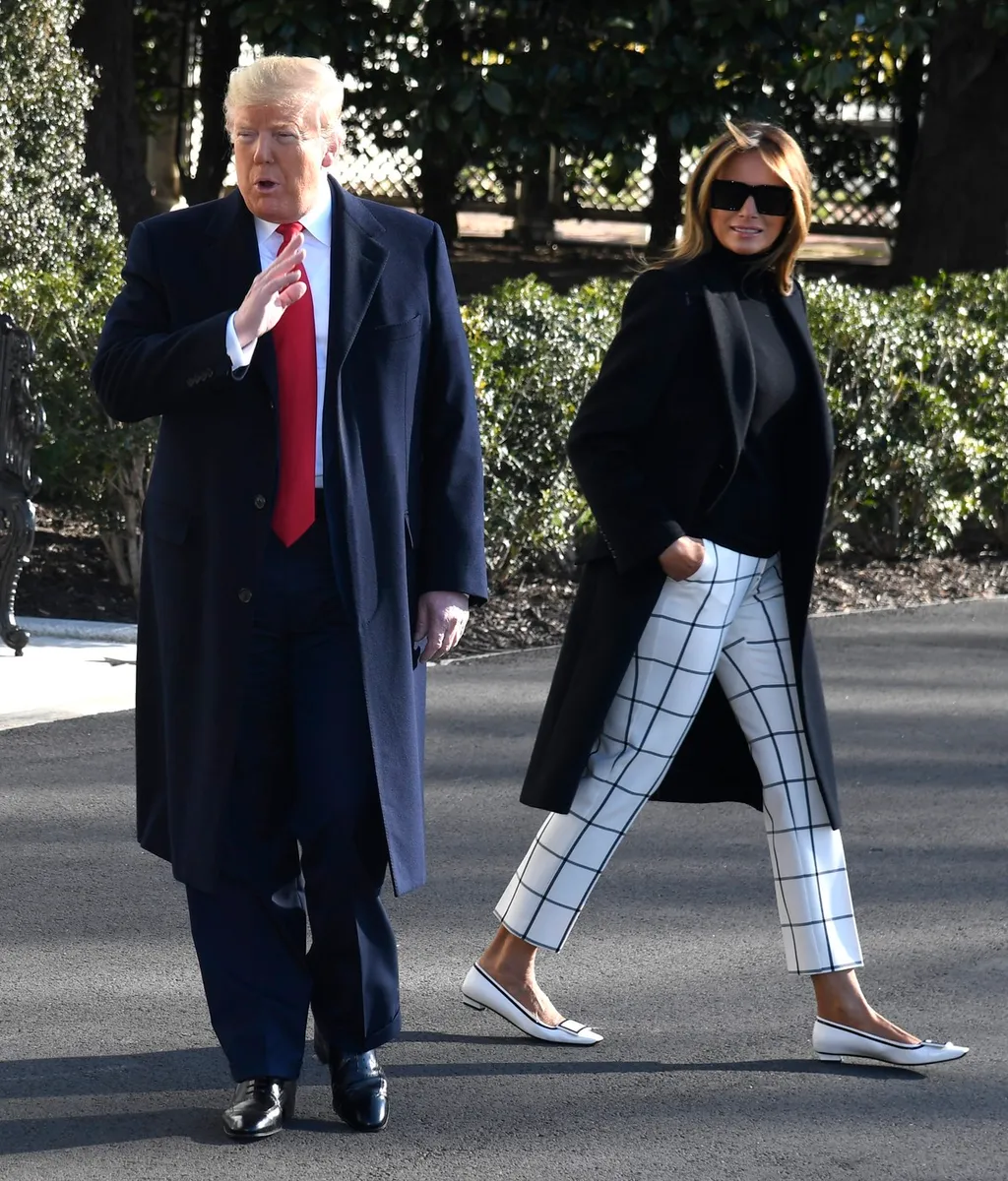 Donald i Melania Trump, veljača 2020.