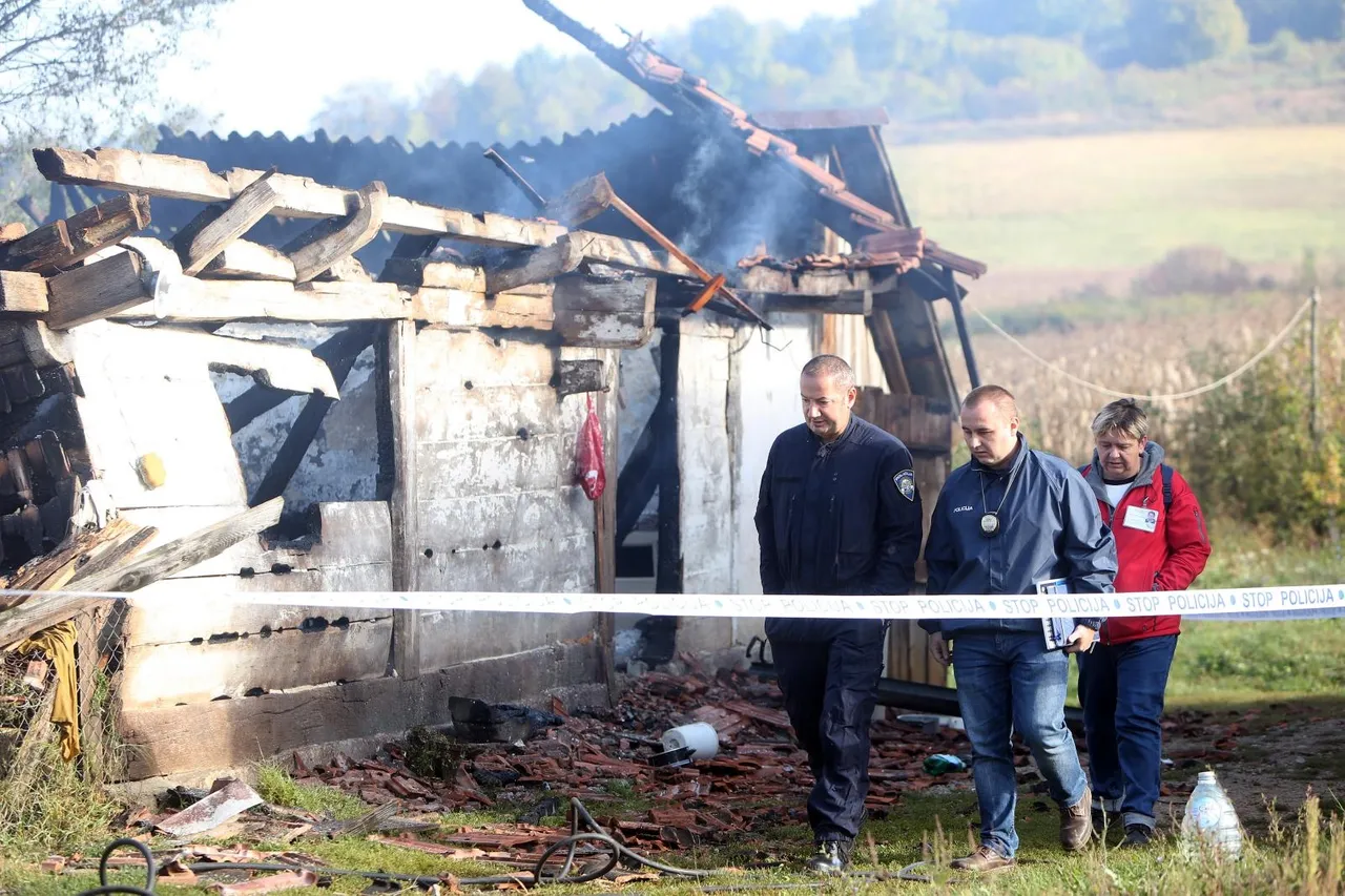 Vojnić: Jedna osoba preminula u požaru obiteljske drvene kuće