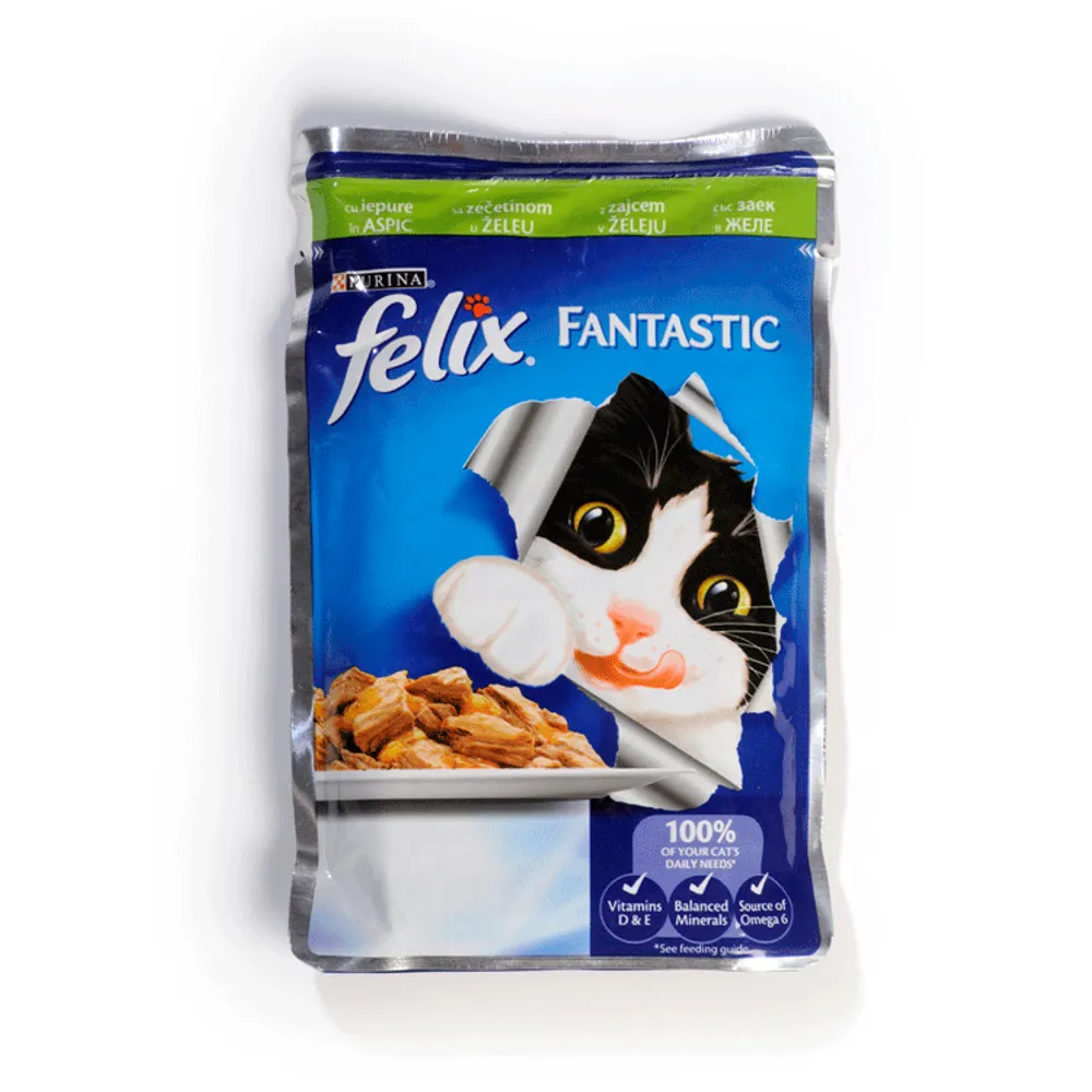 Felix Fantastic hrana za mačke zec 100g vrećica