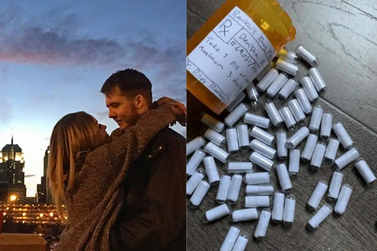 Dečko radi 'ljubavne tablete' kako bi pomogao svojoj djevojci da se nosi s tjeskobom