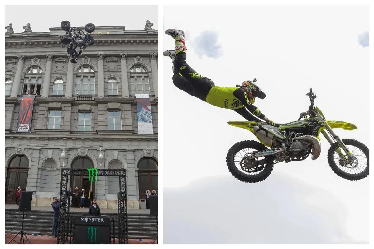 'Masters of Dirt Total Freestyle' spektakl u centru Zagreba