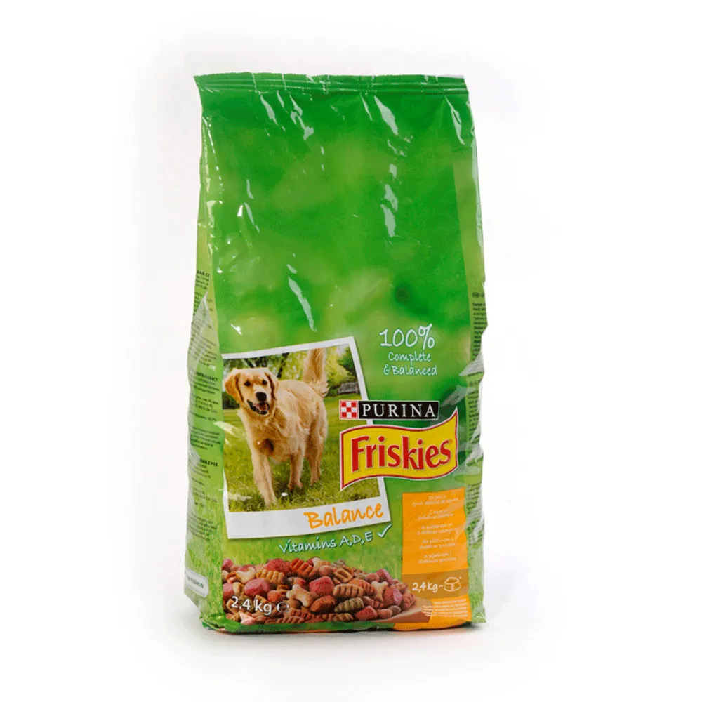 Friskies kroketi za pse balance piletina 2,4 kg