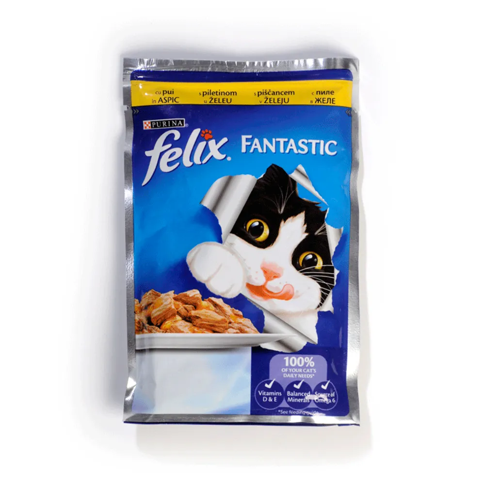 Felix Fantastic hrana za mačke piletina 100g vrećica