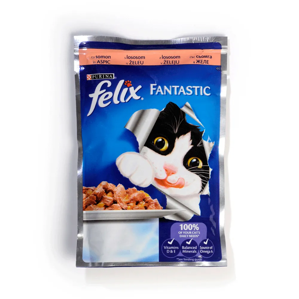 Felix Fantastic hrana za mačke losos 100g vrećica