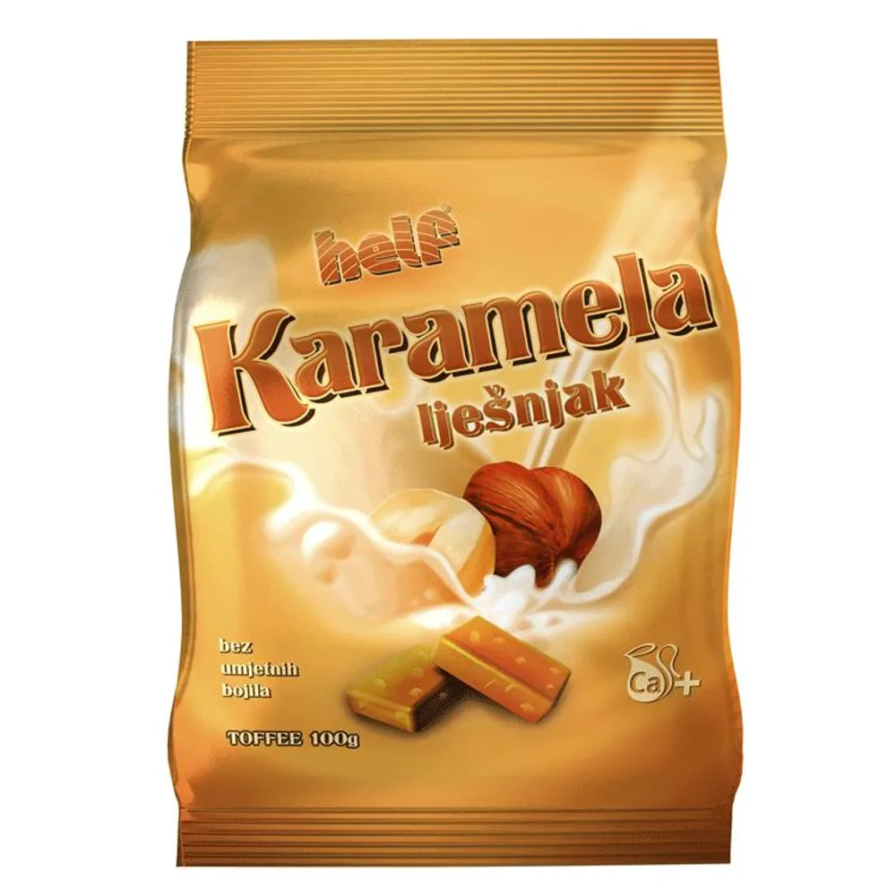 Helf bombon karamela lješnjak 100 g