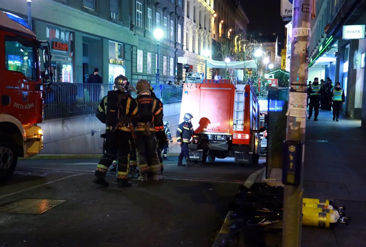 Požar u podzemnoj garaži u centru Zagreba: Vatrogasci na terenu, nema ozlijeđenih