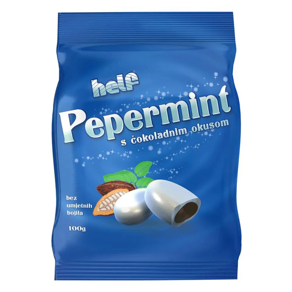 Helf bombon pepermint s čokoladom 100 g