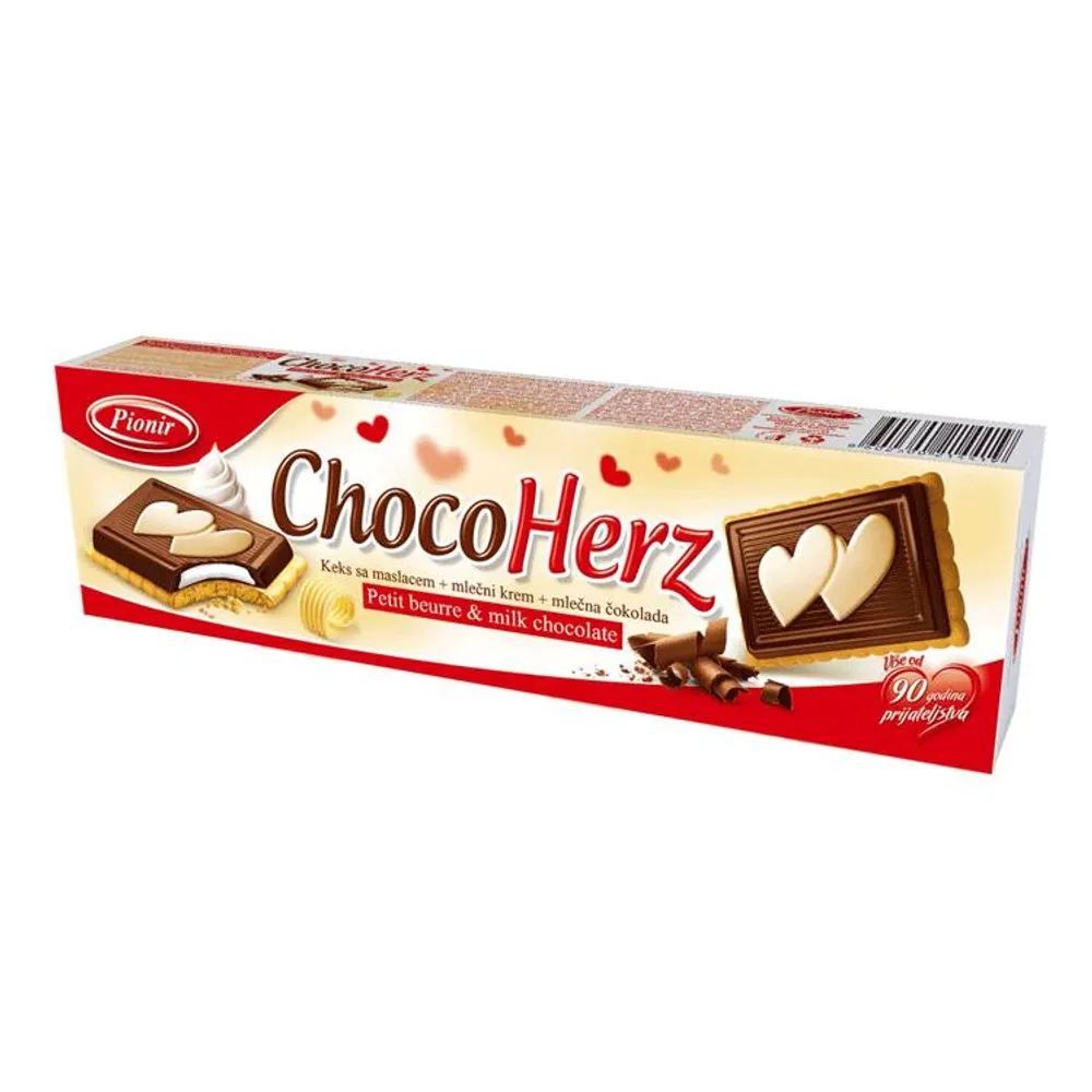 Keks Choco herz 135g Pionir