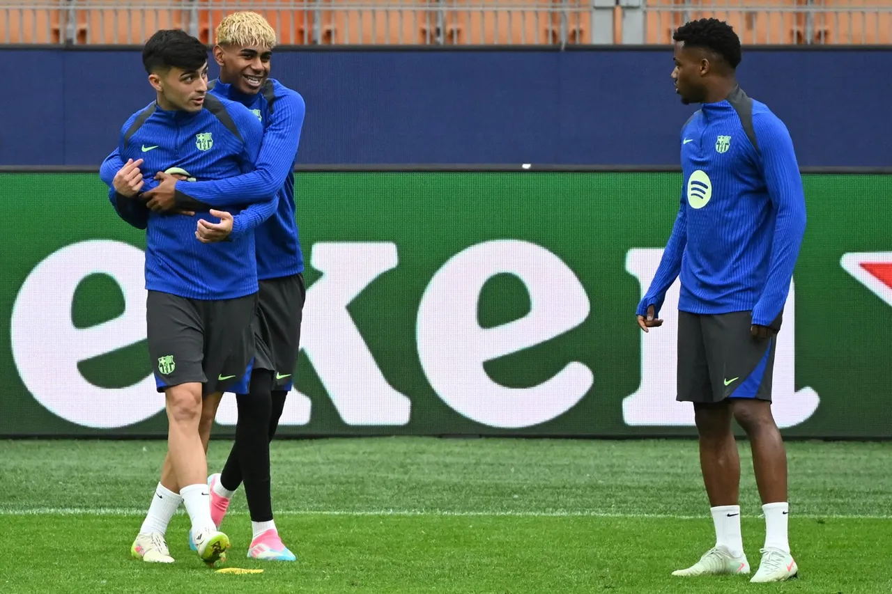 Barcelona trening