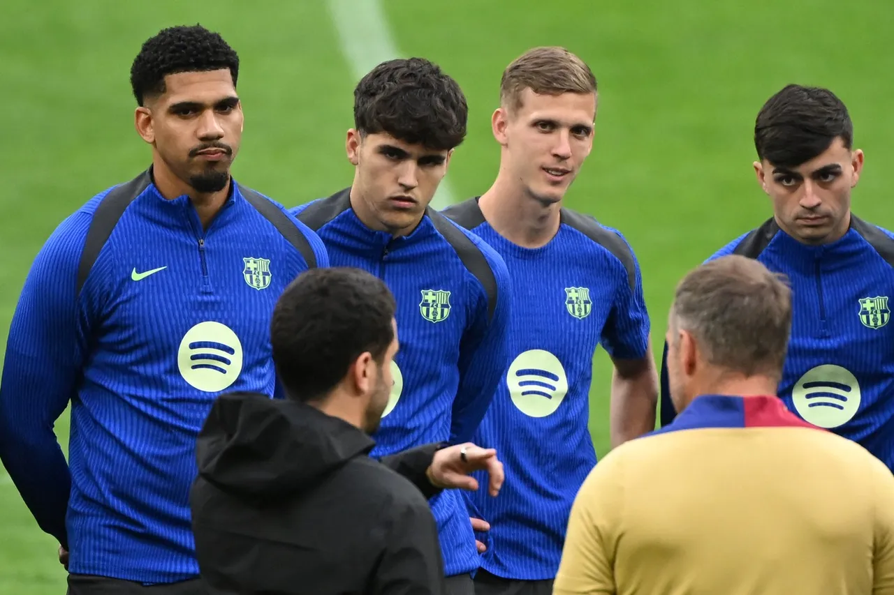 Barcelona trening