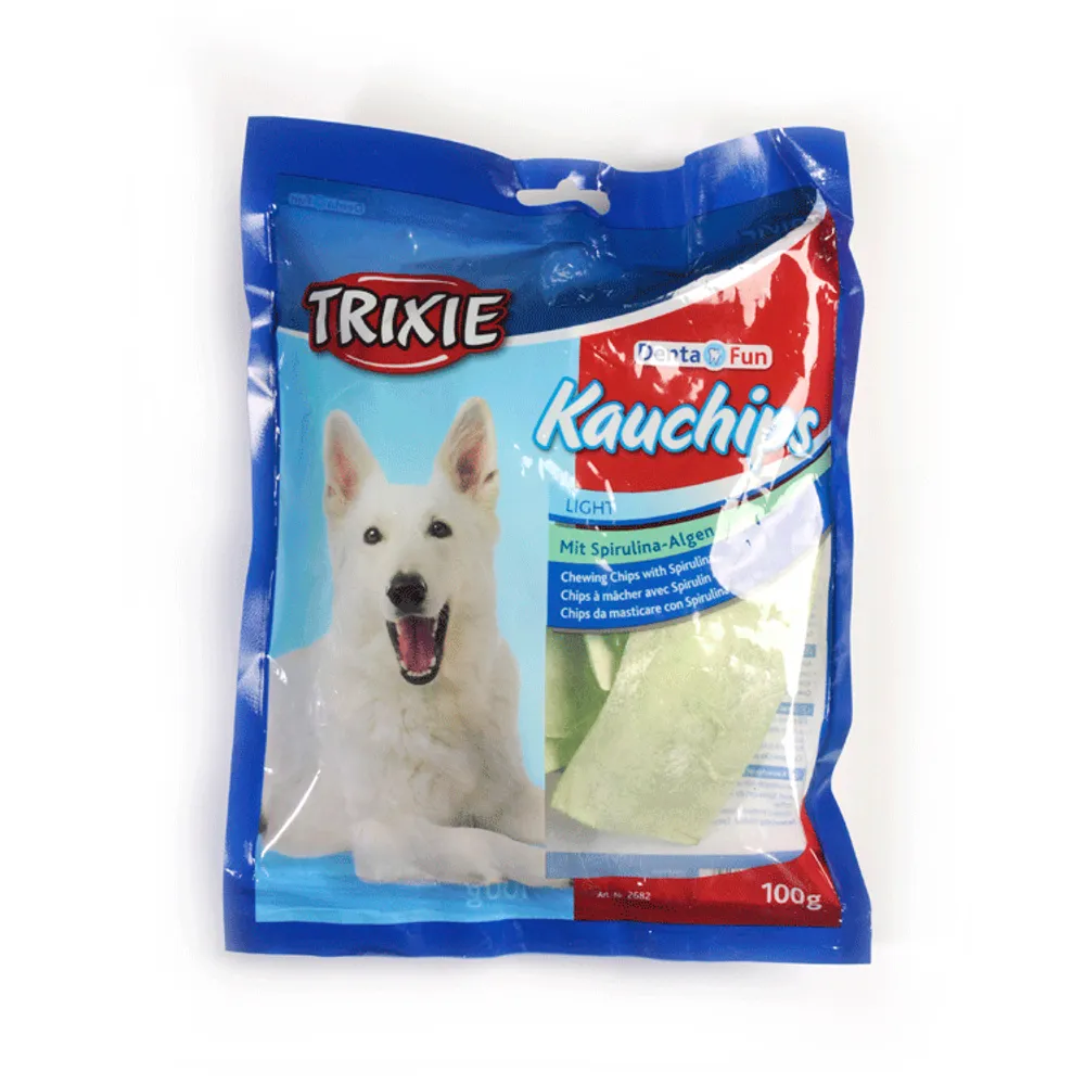 Trixie poslastica za pse Dentafun chips sa spirulinom 100 g