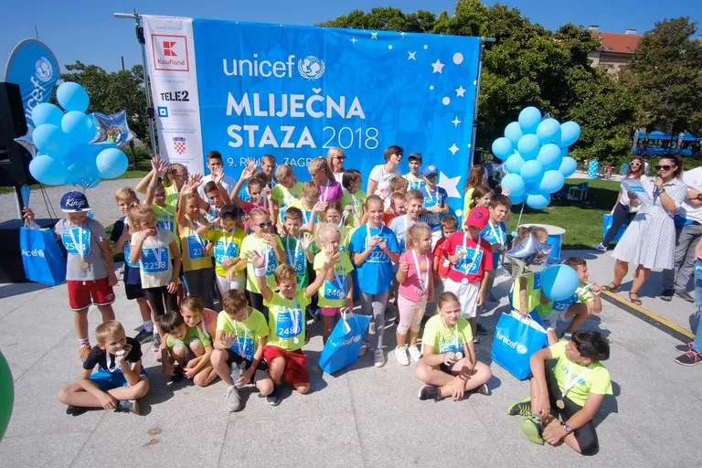 UNICEF-ova humanitarna utrka 'Mliječna staza' 2018