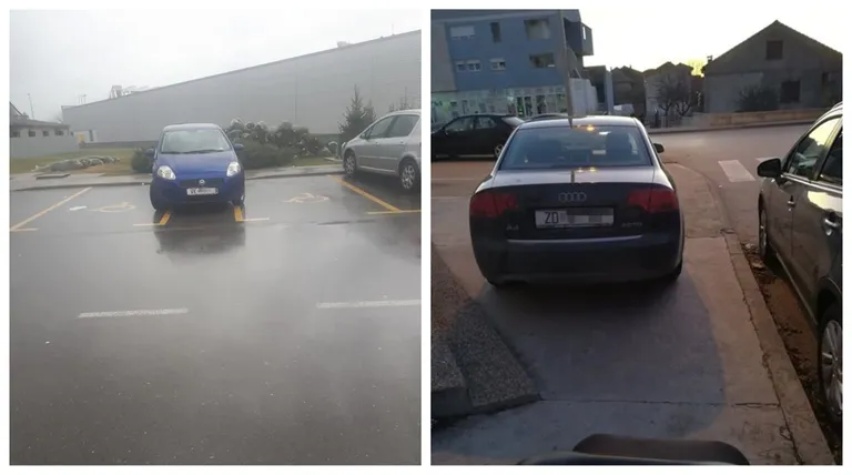 Tko im je dao vozačku? Pogledajte majstorske vještine parkiranja diljem Hrvatske
