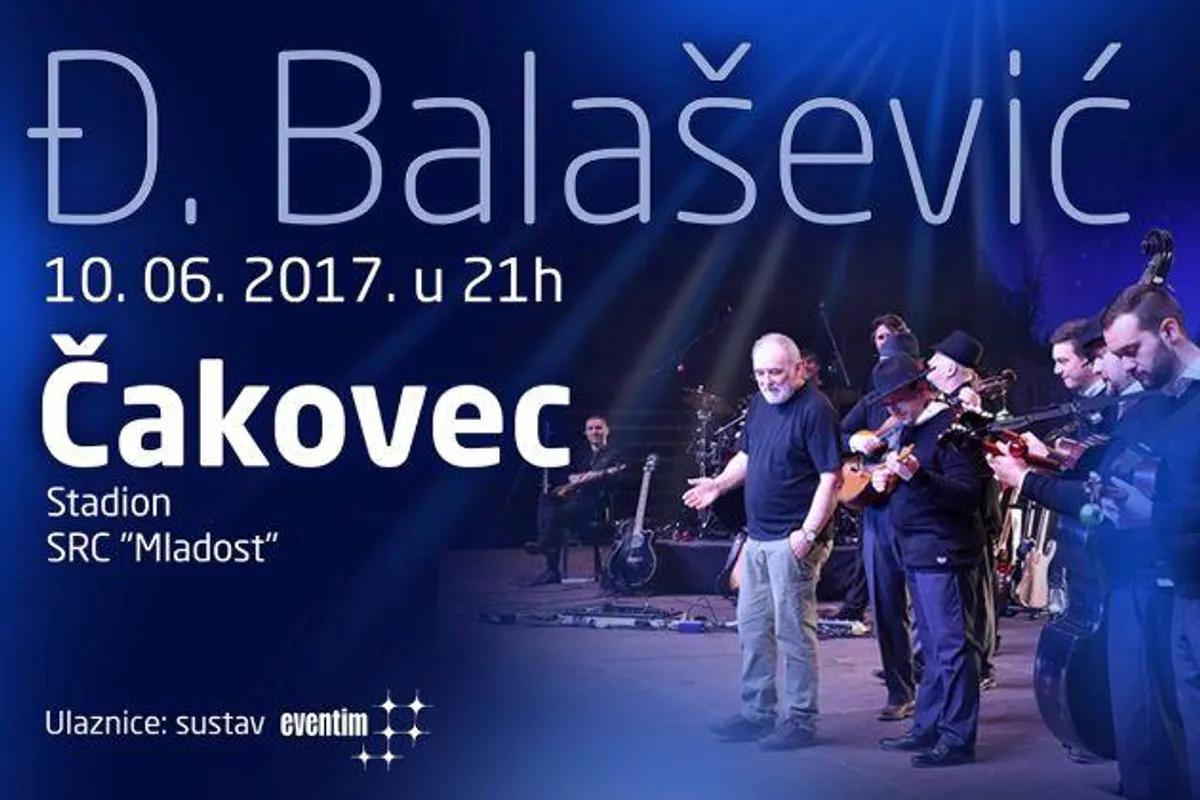 Rasprodana tribina na stadionu SRC Mladost za koncert Đorđa Balaševića u Čakovcu!