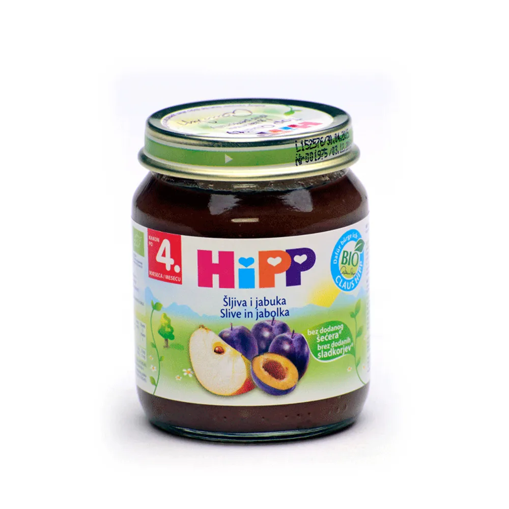 Hipp kašica šljiva jabuka 125 g