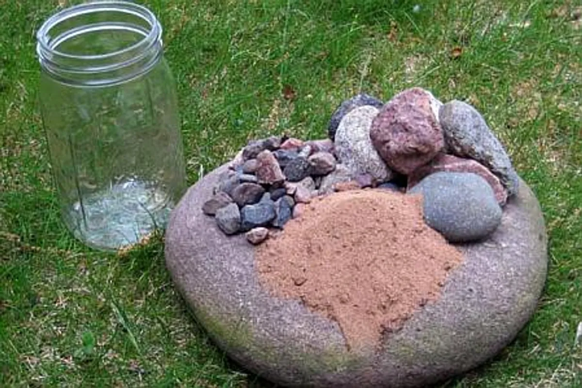 Jeste li posložili svoje kamenje, kamenčiće i pijesak?