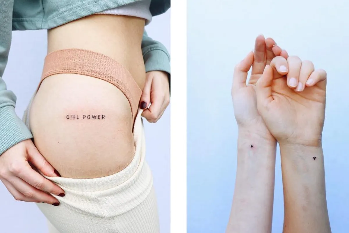 Razmišljaš o mini tetovaži? Imamo preslatke ideje