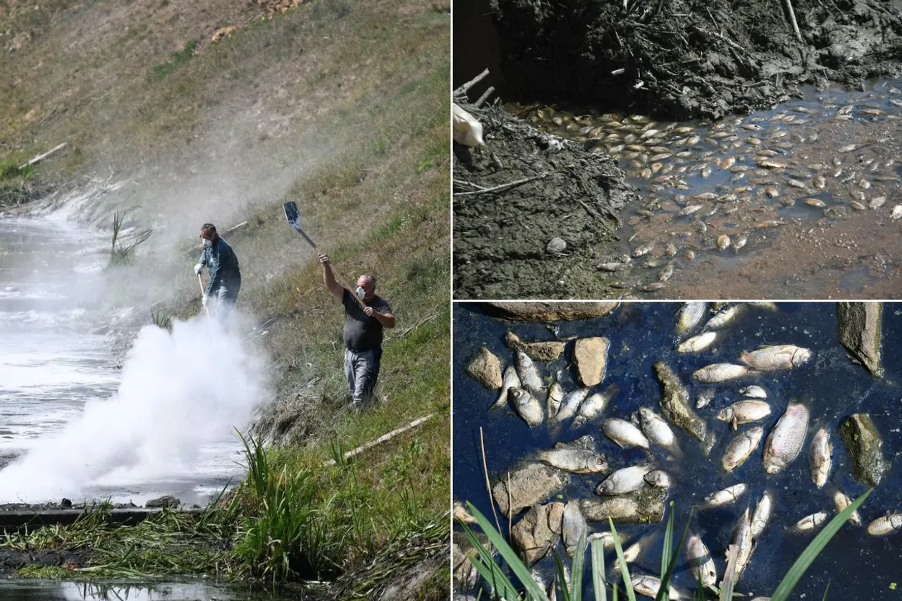  pomor riba jezero Lisičine