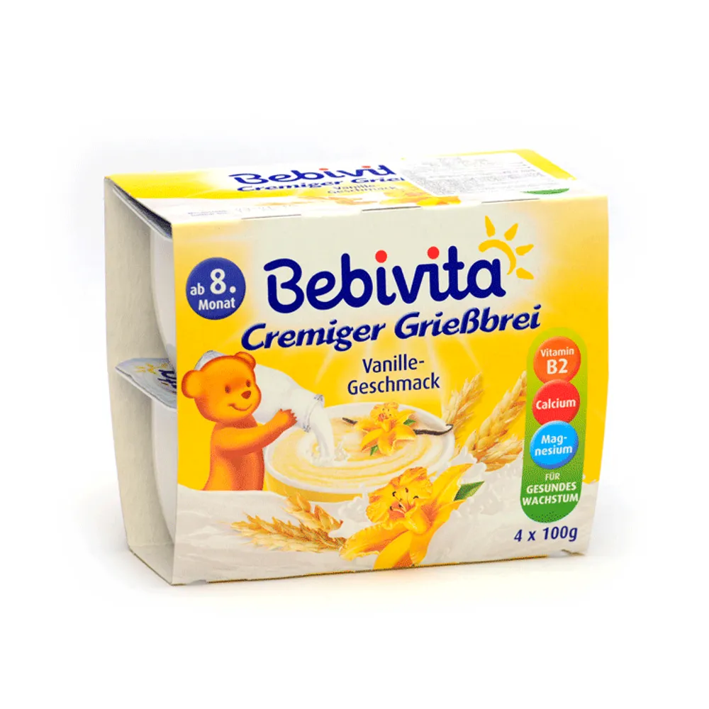 Bebivita desert griz/vanilija 4X100G