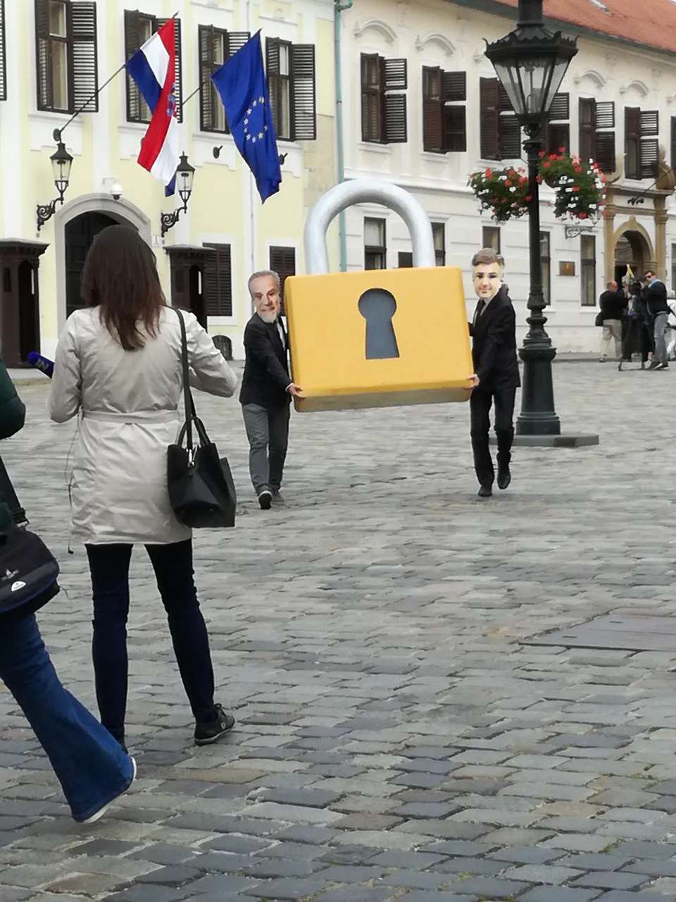 Prosvjedna akcija u Zagrebu