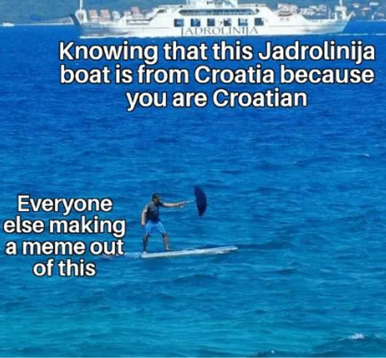 Ćorluka, Jadrolinija: Ovi memeovi o Hrvatima proširili su se svijetom