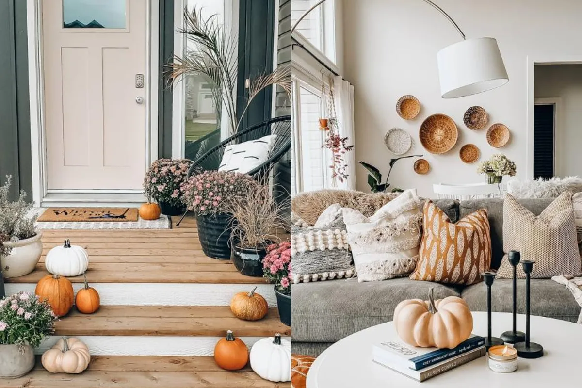 Inspirativne ideje s Instagrama za jesensko uređenje doma