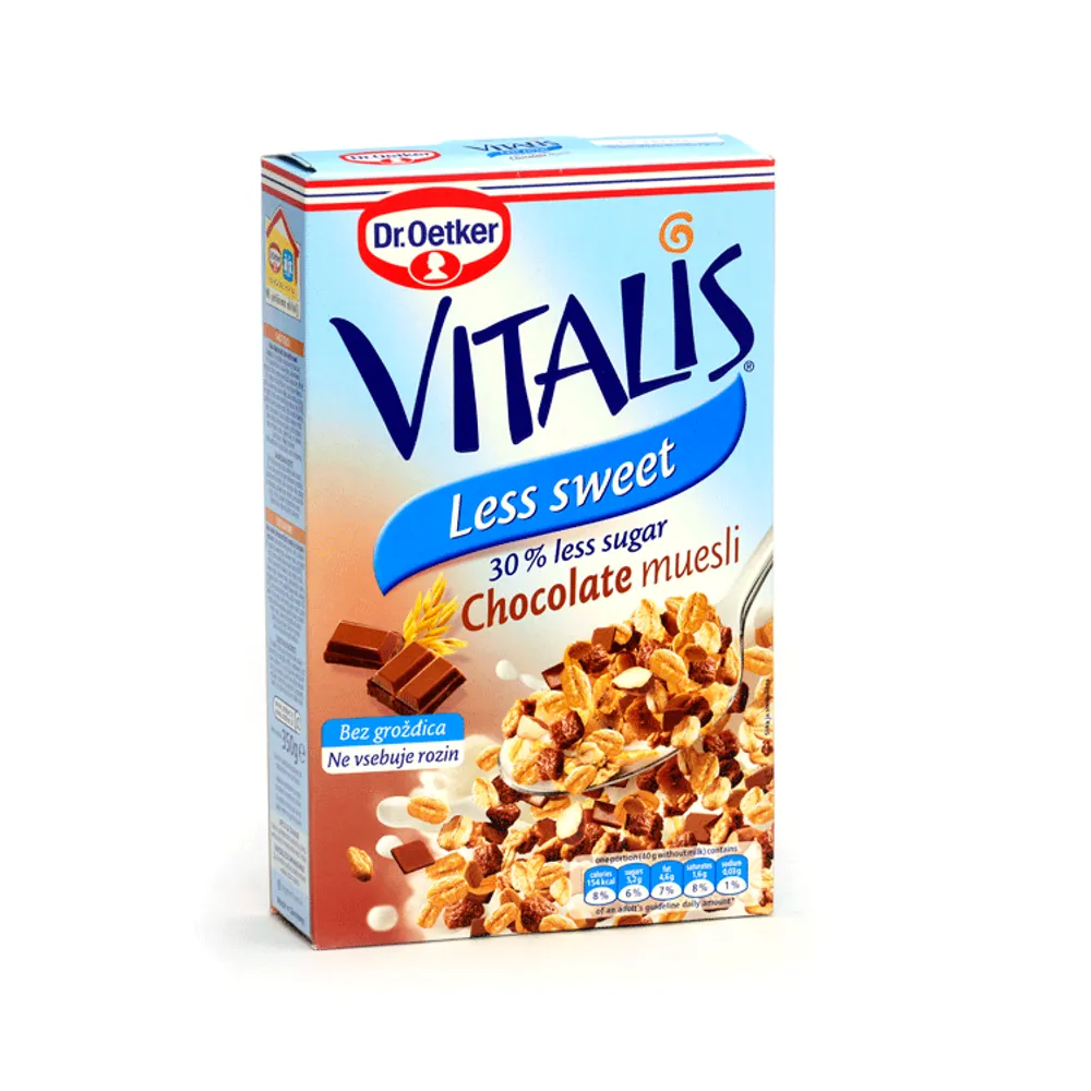 Vitalis muesli čokoladni manje slatki