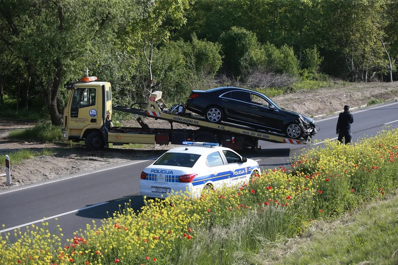 Zagreb: Zabio se autom u stup i prouzročio veliku gužvu na privremenoj cesti kod Savskog nasipa