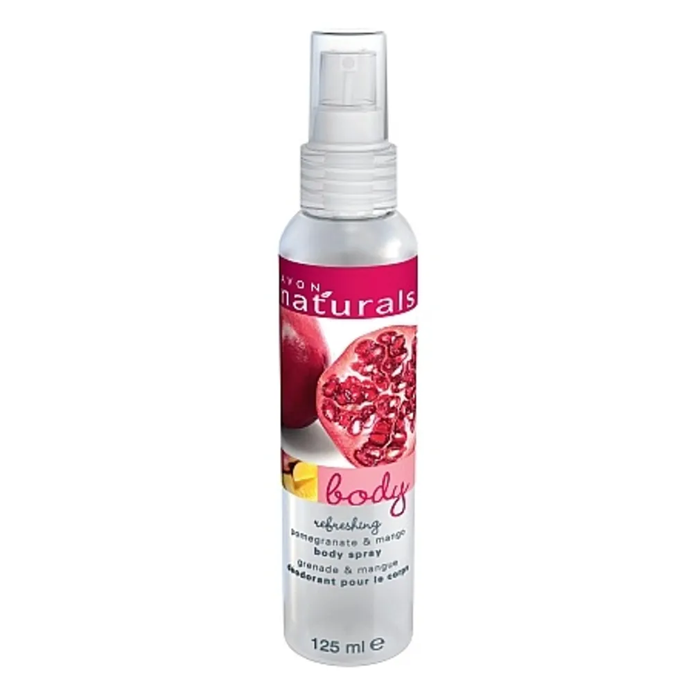 Avon Naturals Spray za tijelo - šipak i mango