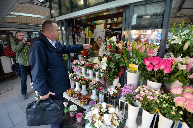 Komunalni redar obilazio cvjećare na Cvjetnom trgu