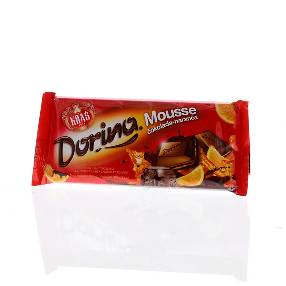 Čokolada Dorina mousse naranča 100g