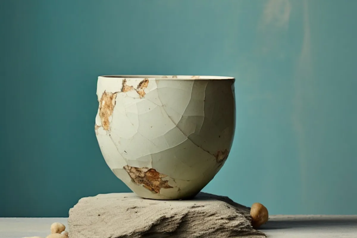 Kintsugi Elegance_ Cracked Bowl and Pale Stones Still Life.jpeg