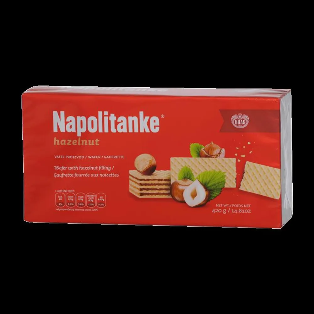 Kraš vafl napolitanka lješnjak 420 grama