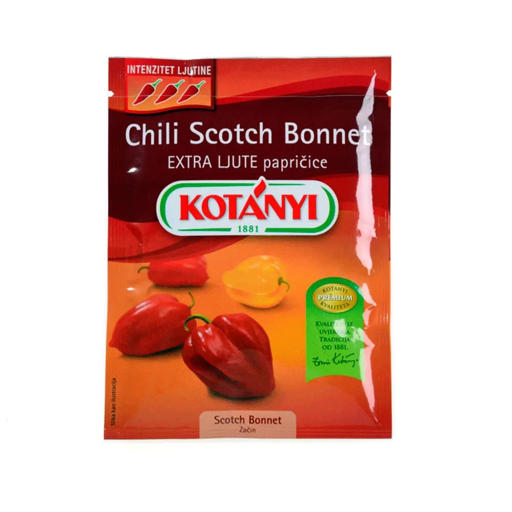 Kotanyi začin chili scotch bonnet 25g vrećica