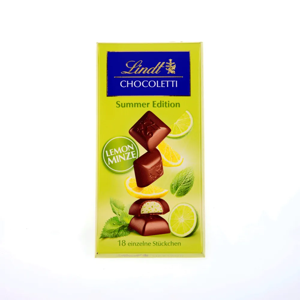 Čokolada Lindt summer lemon mint 100g