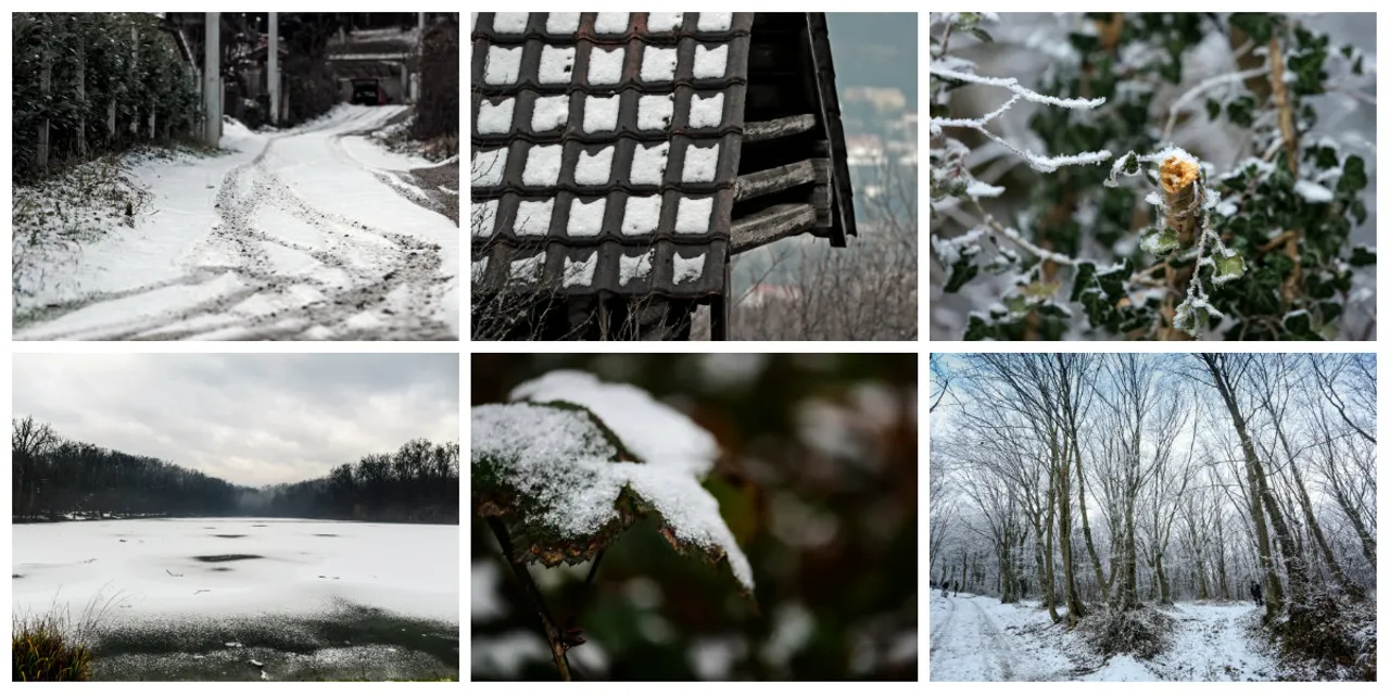 Prvi snijeg u Zagrebu