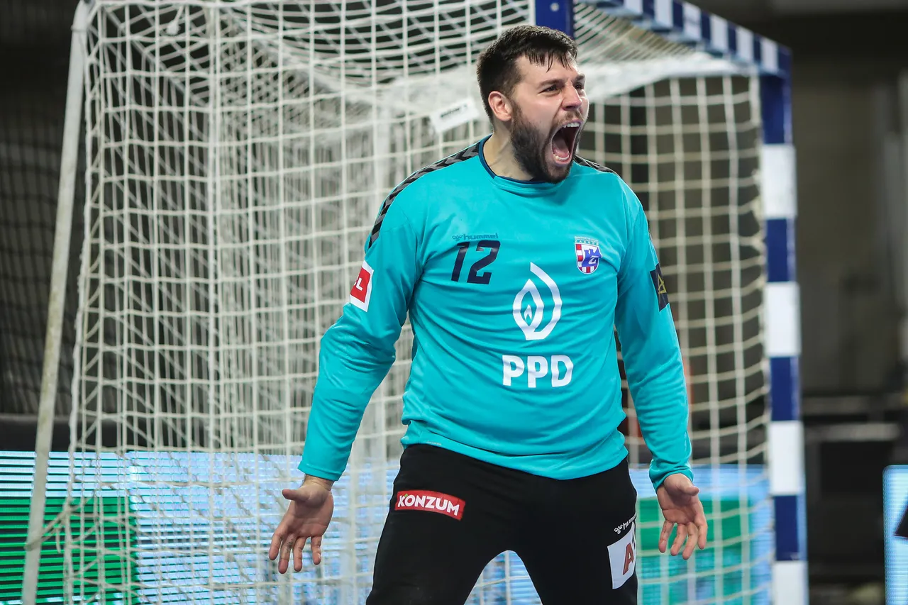 PPD Zagreb - Wisla Plock / Liga prvaka / Dino Slavić
