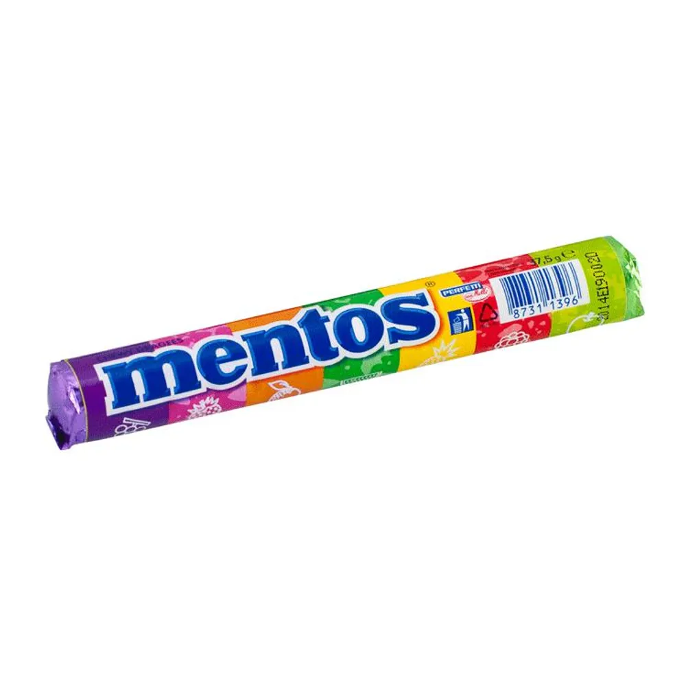 Mentos dugine boje bombon 37,5 g