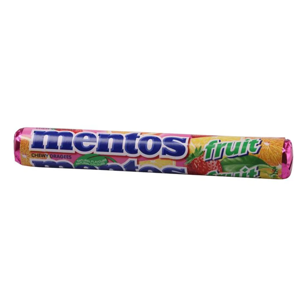 Mentos fruit bombon 38 g