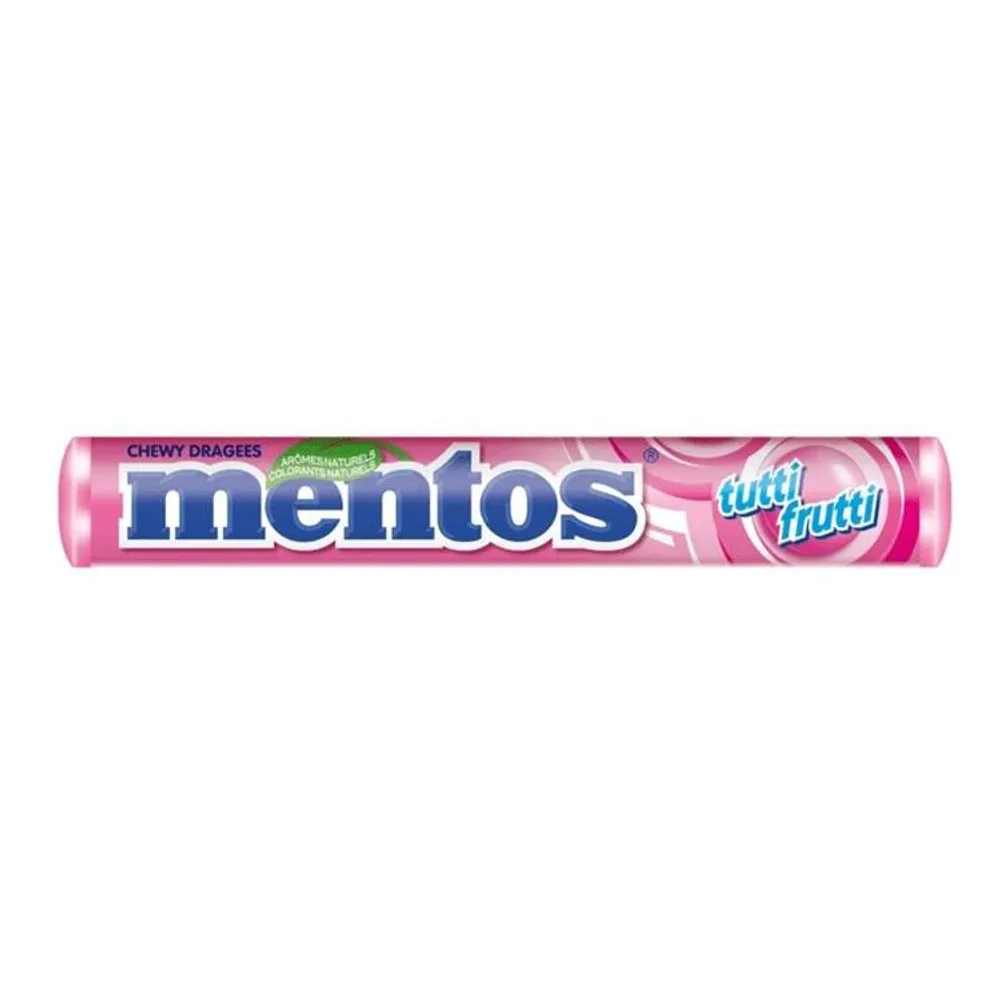 Mentos tutti frutti bombon 37,5g