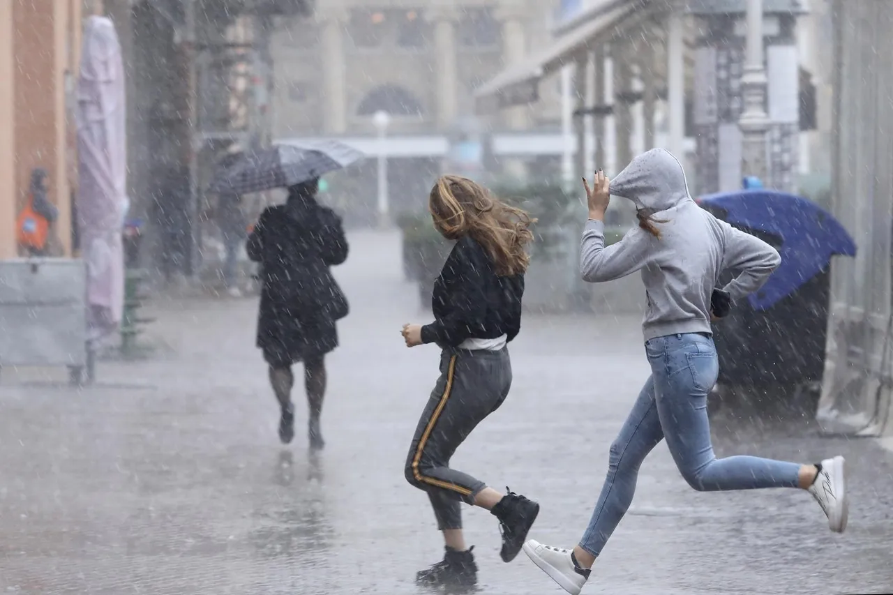 Kiša u Zagrebu