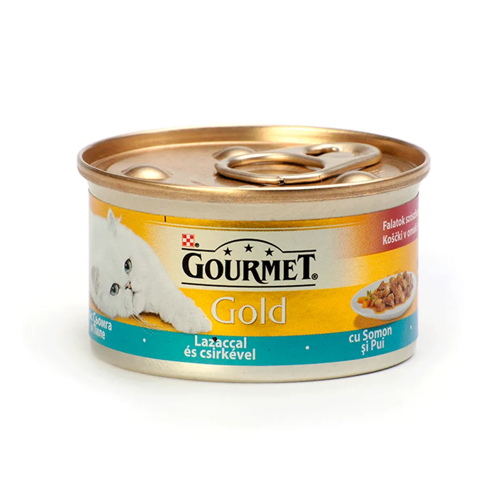 Gourmet Gold piletina losos 85g