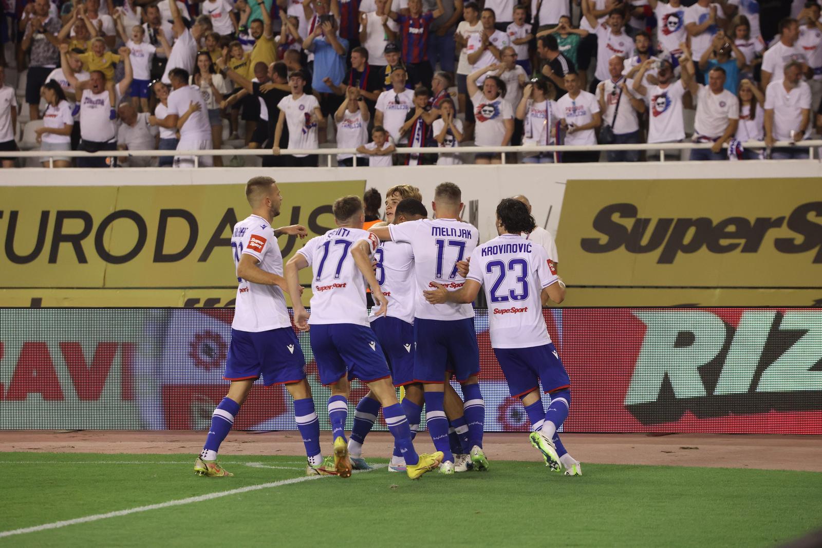 Croatian Football SuperCup Dinamo vs Hajduk Rokas Pukstas of