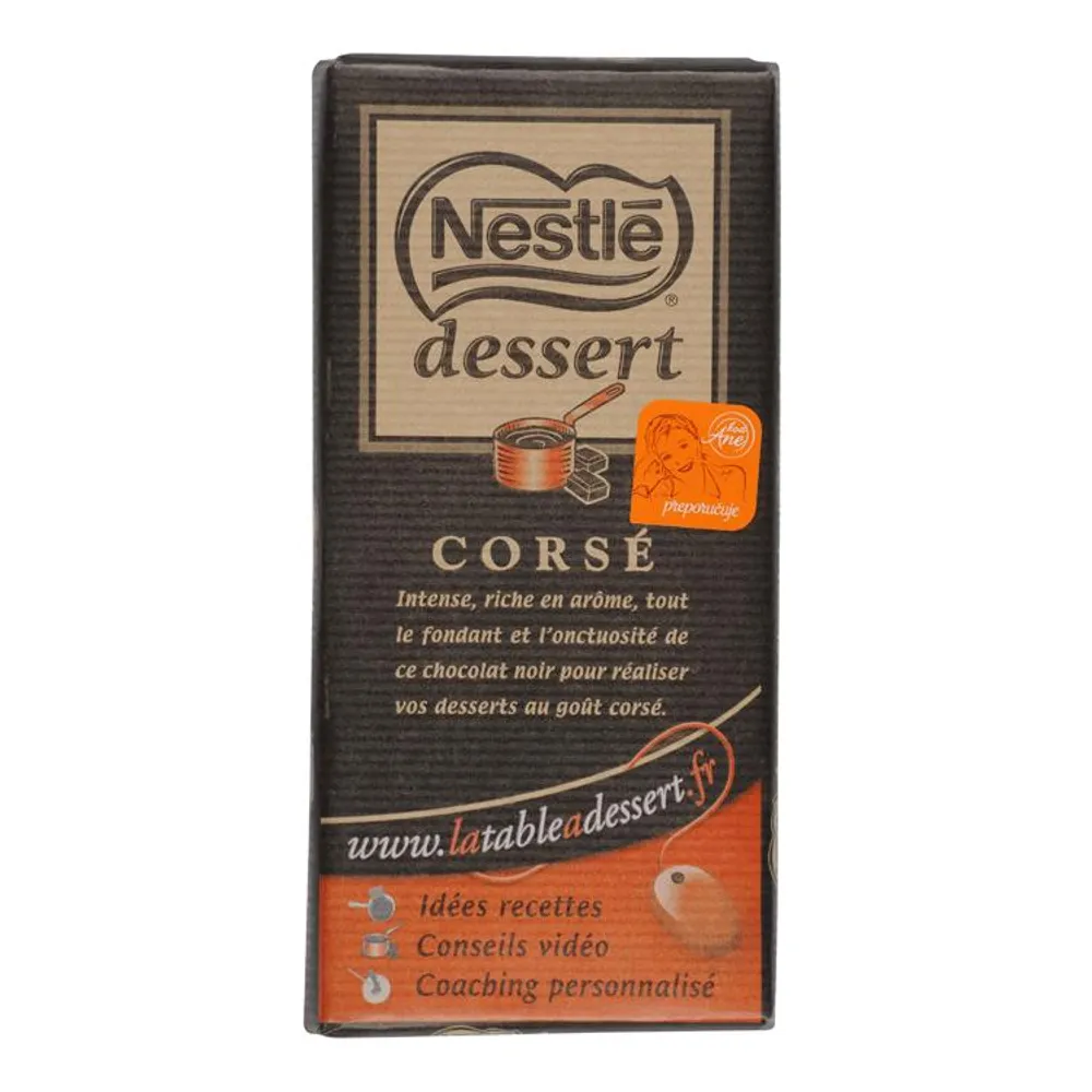 Nestle čokolada za kuhanje Dessert Corse 200 g