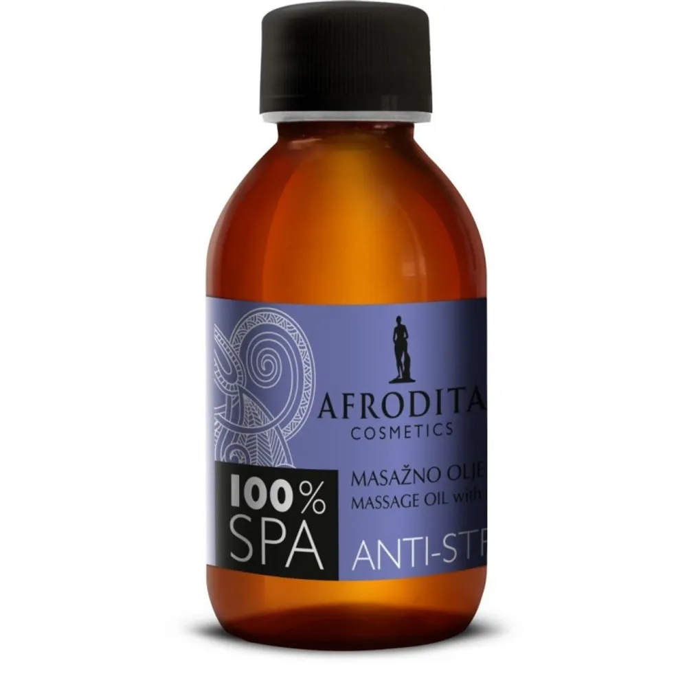 Afrodita Ulje za masažu 100% Spa Anti-stress s lavandom