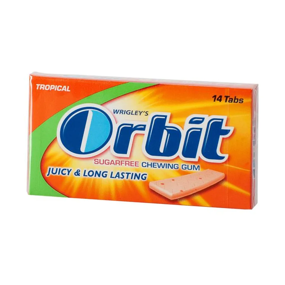 Orbit envel tropical žvakača guma 27 g