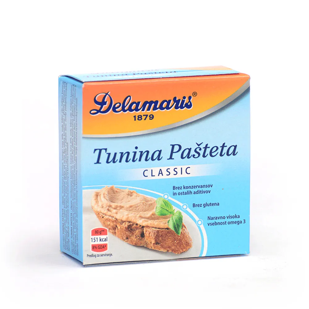 Delamaris Pašteta tuna classic 80g