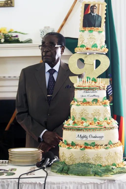 Robert Mugabe slavi rođendan